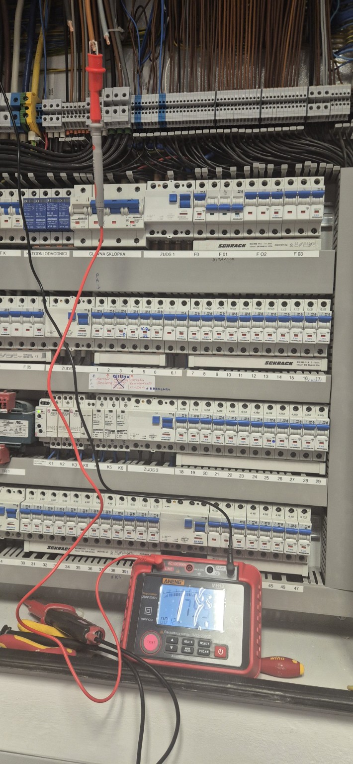Industrijski elektroormar i izvedene elektroinstalacije Mega Electric
